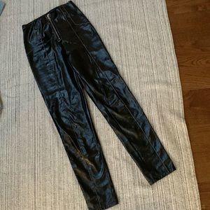 Sunday Best faux leather pants